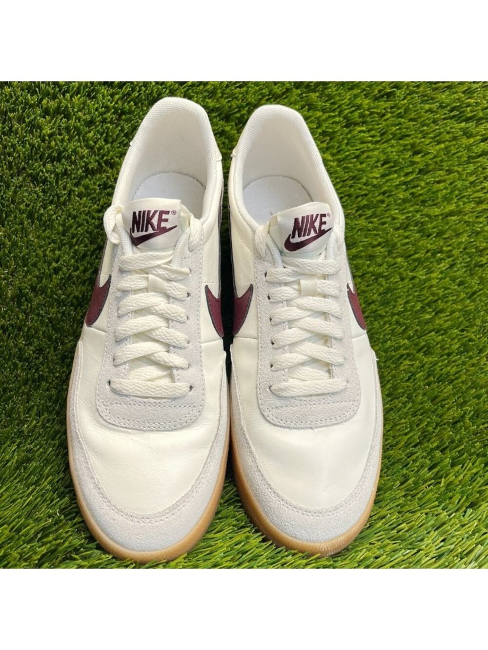 Nike Killshot 2 Mens Size 8 Ivory Maroon Gum Athletic Skateboard Shoes Sneakers‎